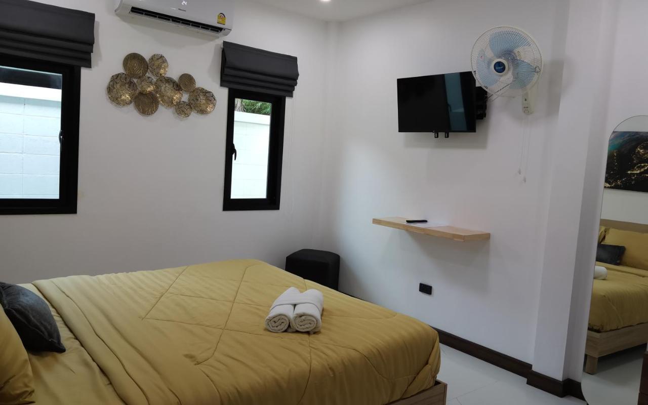 Private Pool Villa With Jacuzzi At Royal Park Village - Walk To The Beach - 6 People - Max 3 Males (Adults Only) Jomtien Beach Εξωτερικό φωτογραφία